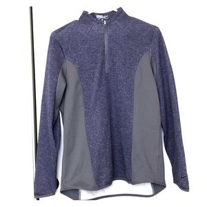 Purple Nike women’s 1/4 zip pullover sz L